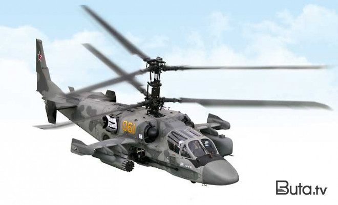 Rusiyanın Ka-52 helikopteri vuruldu  