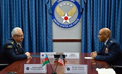  Azərbaycan HHQ komandanı ABŞ-da: Braunla görüş... - Foto  