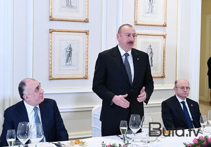  İlham Əliyevin şərəfinə nahar verildi  