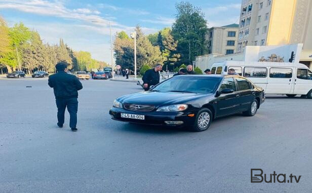  İcra hakimiyyətinin maşını qəza törətdi - Foto  