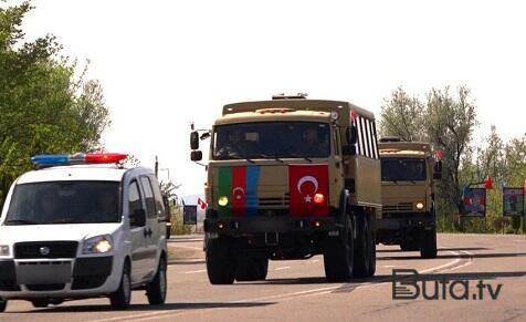  Azərbaycan hərbçiləri Türkiyəyə getdi - Foto  