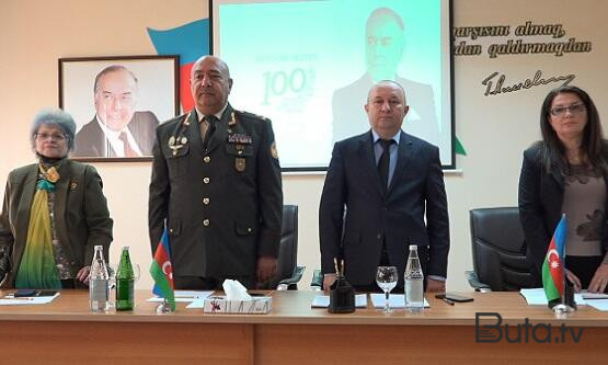  FHN-də “Heydər Əliyev İli”nə həsr olunmuş tədbir - Foto  