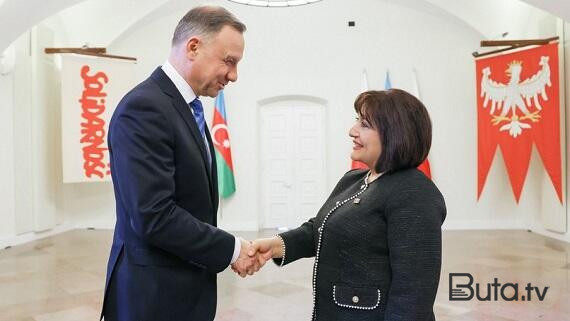  Qafarova Duda ilə görüşdü  