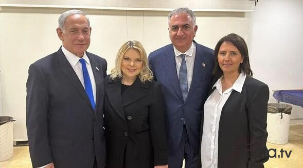  Rza Pəhləvi İsraildə: Netanyahu ilə görüşdü  