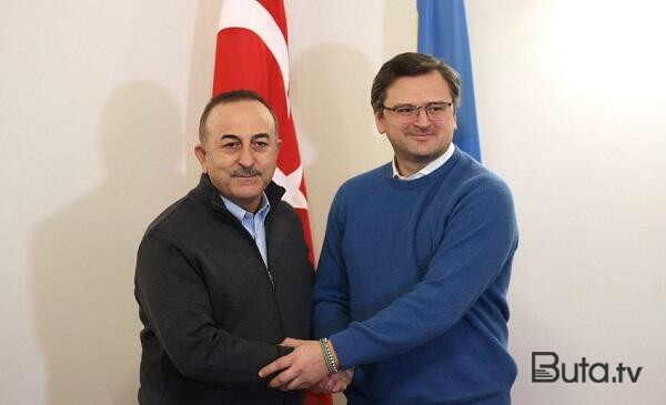  Çavuşoğlu Kuleba ilə Ukraynadan danışdı  
