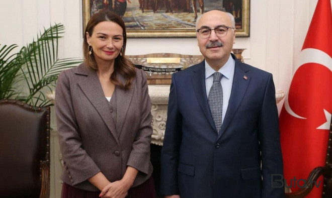  Paşayeva İzmirdə: Yavuz Səlim ilə görüşdü - Foto  