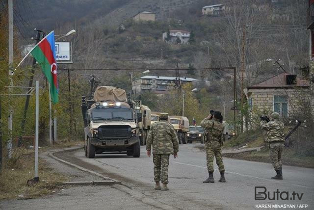  Laçın yolundan yeni kadrlar yayıldı - Video  