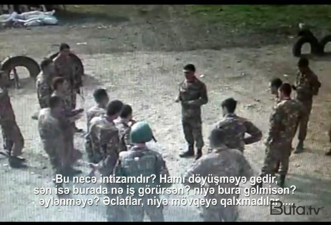  Erməni hərbçilər yolu bağladı – Video  