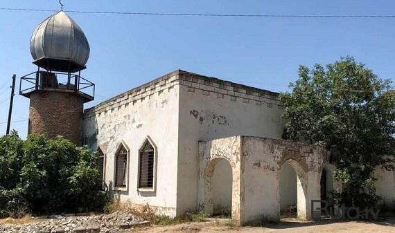  Xudatda yeni tikilən məscidin hazırkı durumu - Foto  