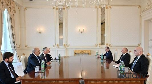  İlham Əliyev Lui Bononu qəbul etdi - Foto  