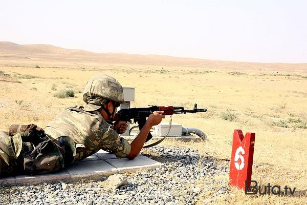  Şərti düşmən hədəfləri məhv edildi - Video  