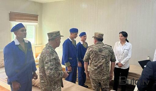  Ombudsman hərbi hissəni ziyarət etdi - Foto  