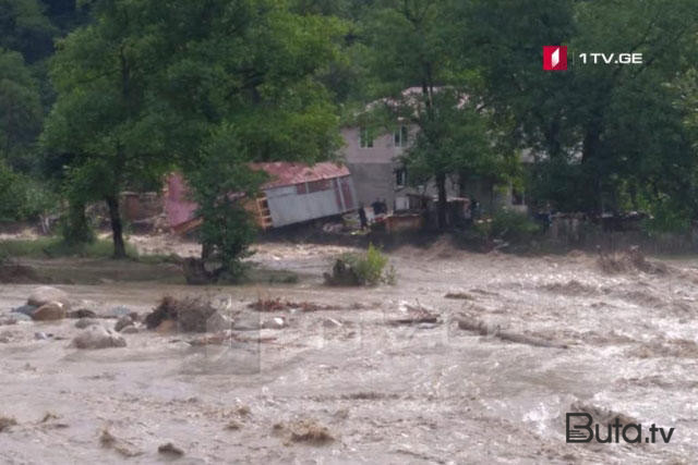  Gürcüstanın daha bir bölgəsində təbii fəlakət  