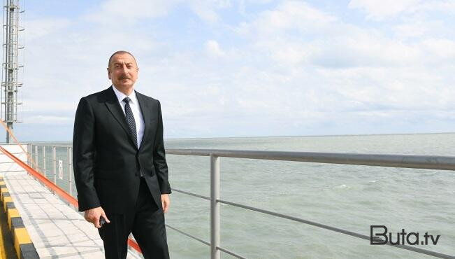  İlham Əliyev Şəmkirə getdi  