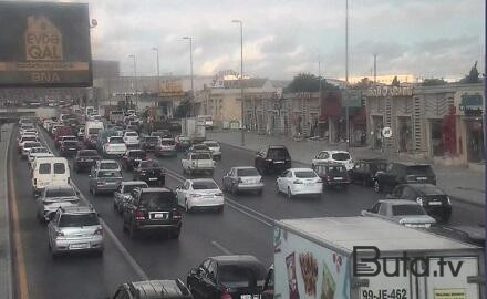  Sürücülərin nəzərinə: bu yollarda tıxac var  