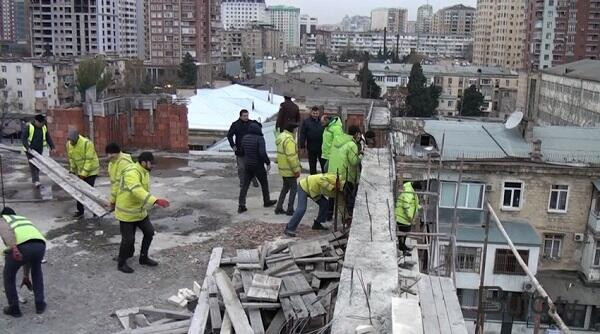  Bu ərazilərdə qanunsuz tikintilərin qarşısı alındı - Video  