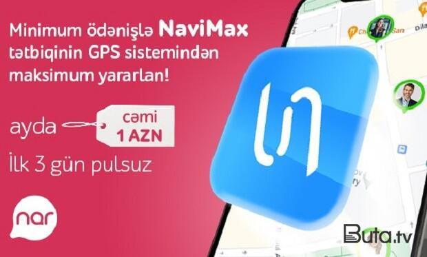  “Nar” dan yeni xidmət: NaviMax GPS izləmə imkanı  