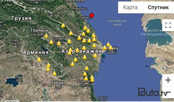  Azərbaycanda zəlzələ baş verdi  