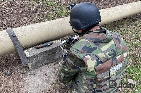  Abşeronda hərbi sursat aşkarlandı - Video  