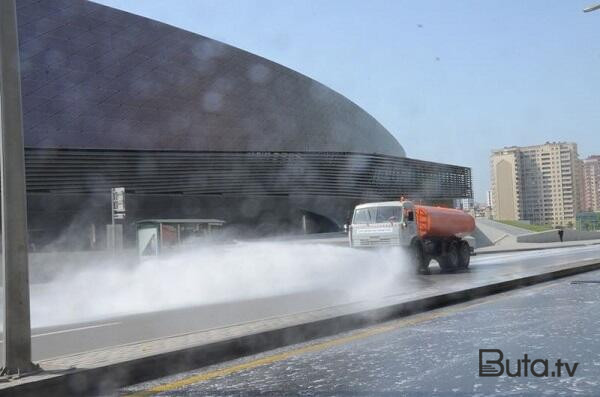  Bakı təmizləndi - Foto  