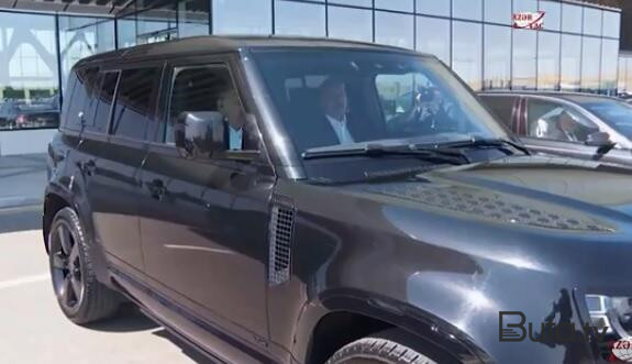  İlham Əliyev Füzulidə avtomobili özü idarə etdi - Video  