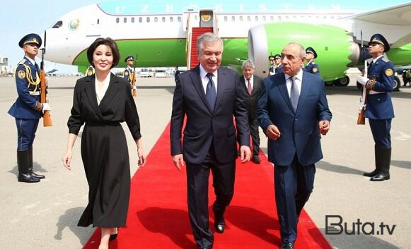  Özbəkistan liderinin Azərbaycana səfəri başa çatdı  