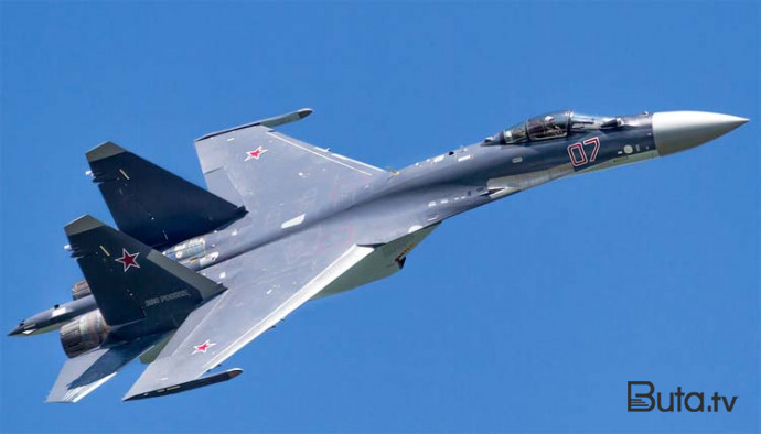  Su-35-lər Putini belə müşayiət etdi - Video  