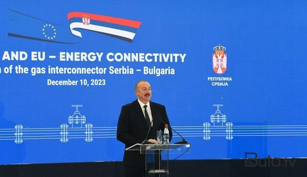  İlham Əliyev Serbiyada açılış mərasimində iştirak etdi  