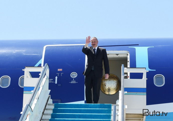  İlham Əliyev Serbiyaya getdi  