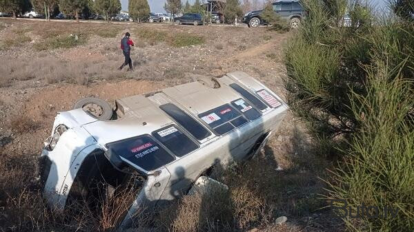  Qusarda mikroavtobus aşdı: xəsarət alanlar var  