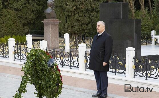  DTX əməkdaşları Ulu Öndərin məzarını xiyarət etdi - Foto  