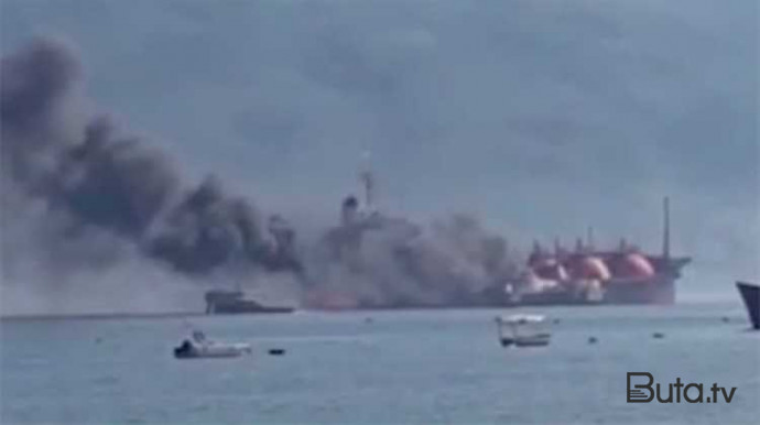  Husilər Norveç tankerini vurdu - Video  