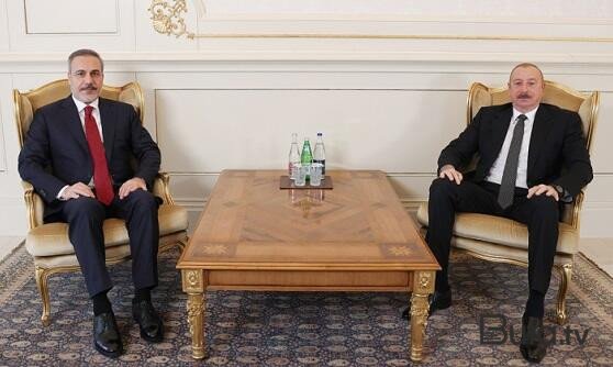  İlham Əliyev Hakan Fidanı qəbul etdi  