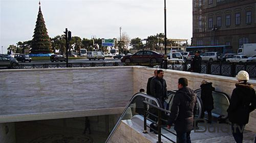  Bakıda bu keçidin çıxışı otluğadır – Video  