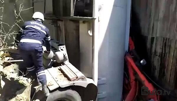  Qəzaya düşən PFL əməkdaşları belə xilas edildi - Video  