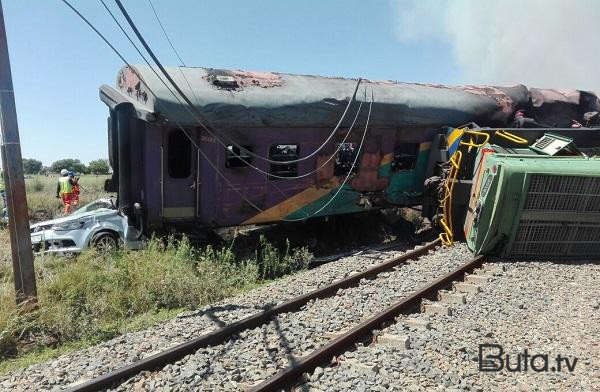  Polşada qatar relsdən çıxdı, Ukraynada qatarların hərəkəti dayandırıldı  