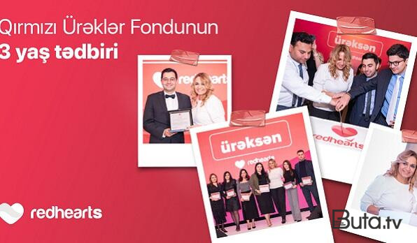  Qırmızı Ürəklər Fondu 3 yaşını qeyd etdi  