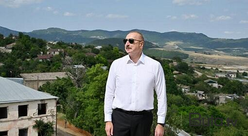  İlham Əliyev Xocalının Dağdağan kəndinə getdi  