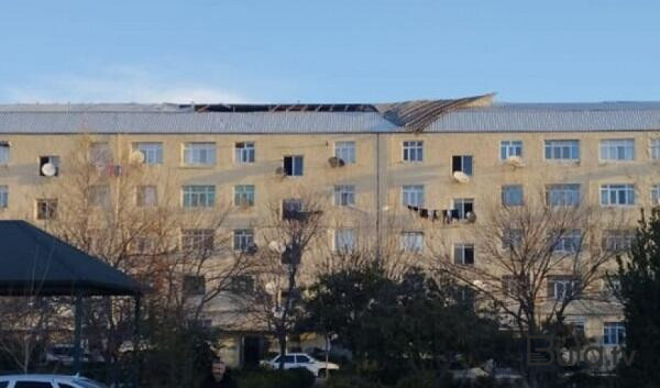  Güclü külək Tərtərdə fəsadlar törətdi  