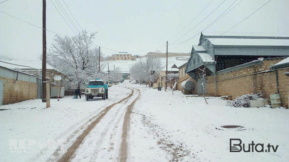  Bu rayonlara qar yağdı  