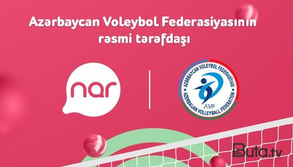  “Nar” Azərbaycan Voleybol Federasiyasının rəsmi tərəfdaşıdır  
