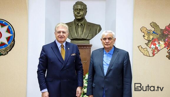  İstanbul Aydın Universitetinin təsisçisi ADU-da - Foto  