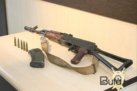  Masallıda meşədə avtomat tapıldı  