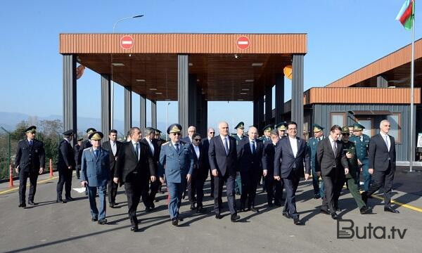  İranla sərhəddə buraxılış məntəqəsinin açılışı oldu - Foto  