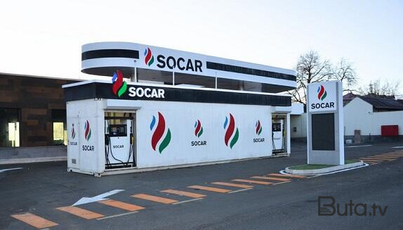  Xankəndidə SOCAR-ın yanacaqdoldurma stansiyası... - Foto  