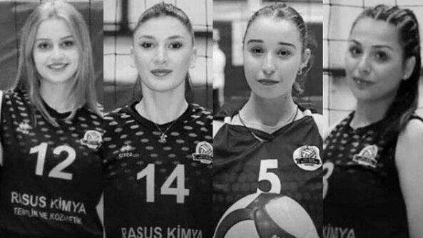  4 voleybolçu qadın zəlzələdə həlak oldu  