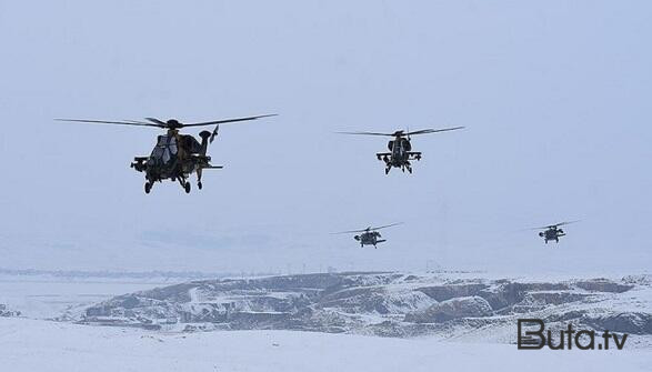  Helikopterlərimiz havaya qaldırıldı - Video  