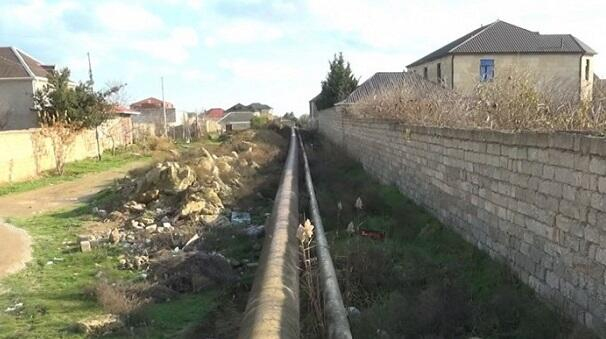  Buzovnada qaz xəttinin yaxınlığında evlər aşkarlandı - Video  