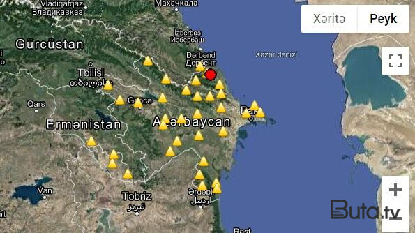  Azərbaycanda zəlzələ hansı rayonlarda baş verib?  