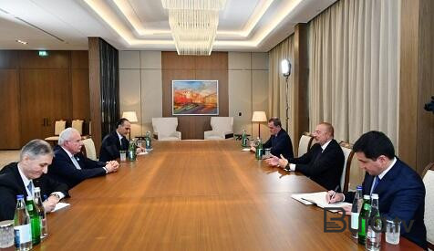  İlham Əliyev Fələstinin XİN başçısını qəbul etdi - Foto  
